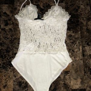 Forever 21 lace body suit